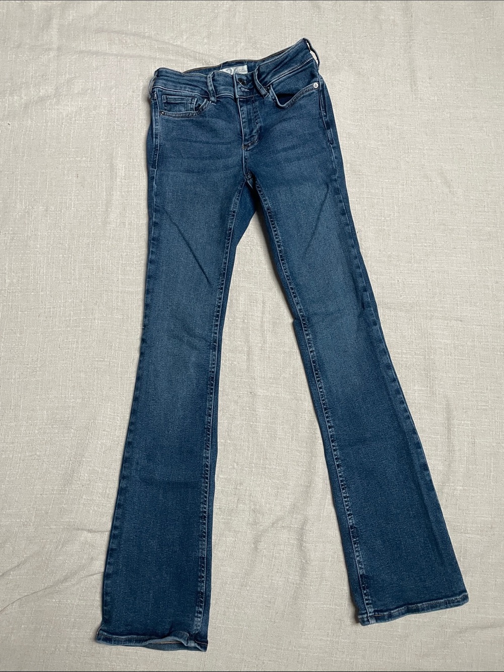 Women’s Dark Blue Flared Jeans